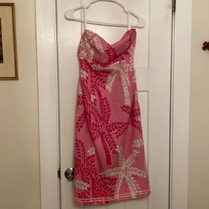 Lilly Pulitzer strapless dress